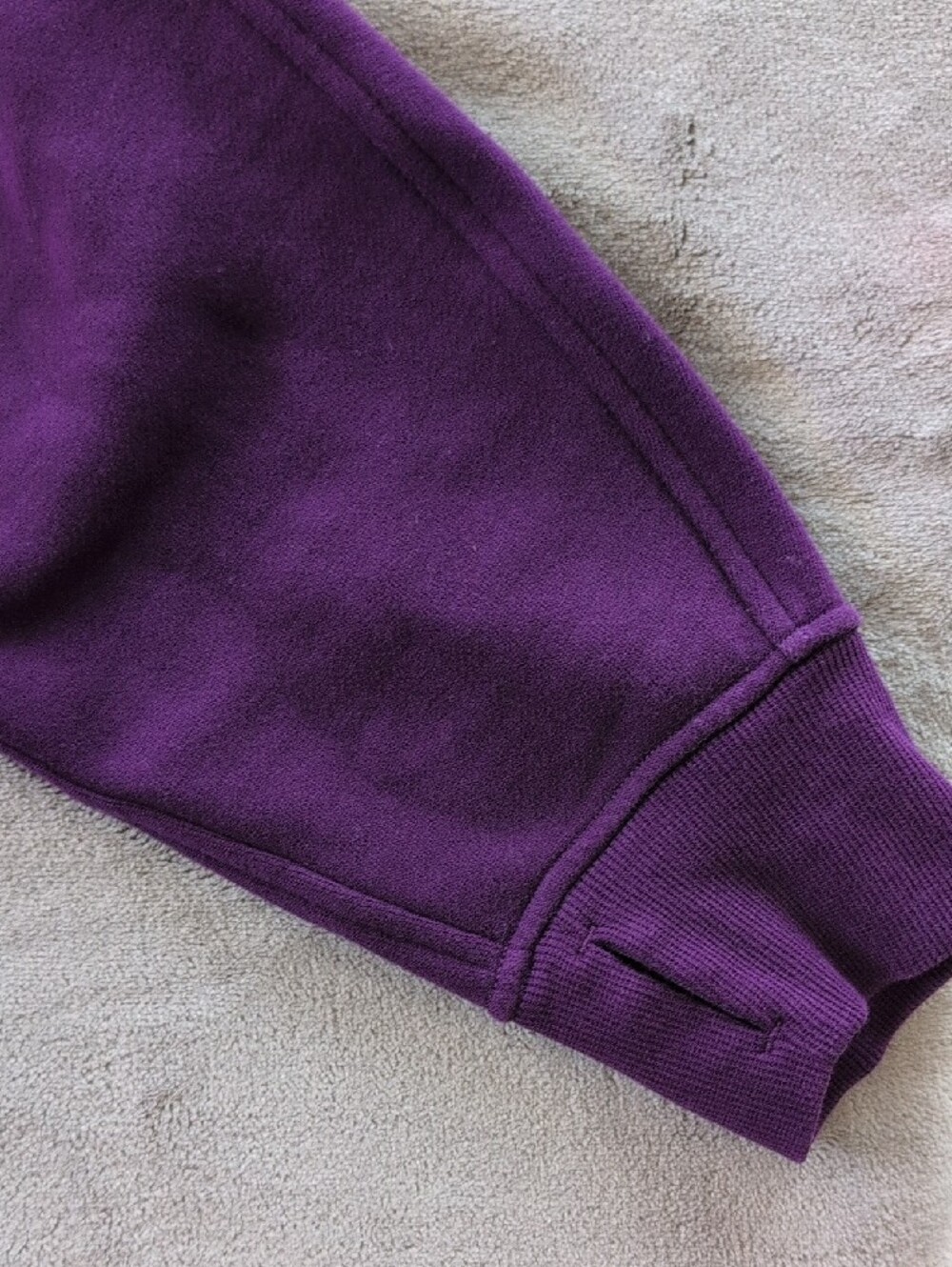 Lululemon Scuba Oversized Full-Zip Hoodie Dramatic Magenta Dark Purple Size M/L - Picture 9 of 16